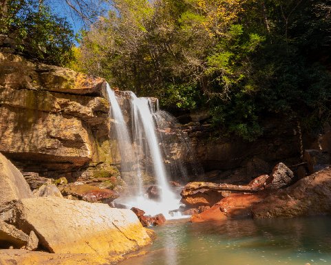 Douglas Falls, Tucker County